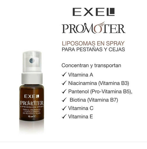 Promoter EXEL (Fortalecedor cejas y pestañas)